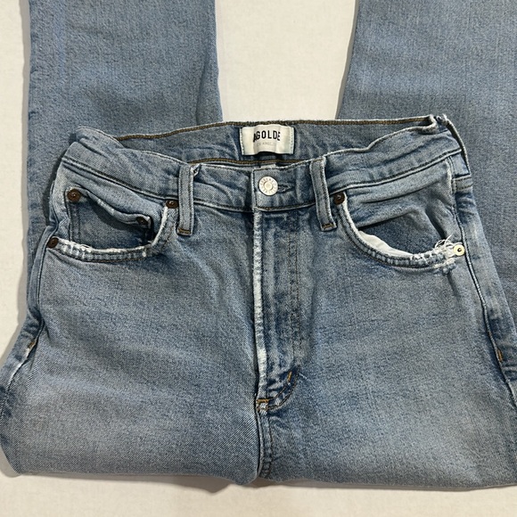 Agolde Women's Blue Jeans - Picture 2 of 8